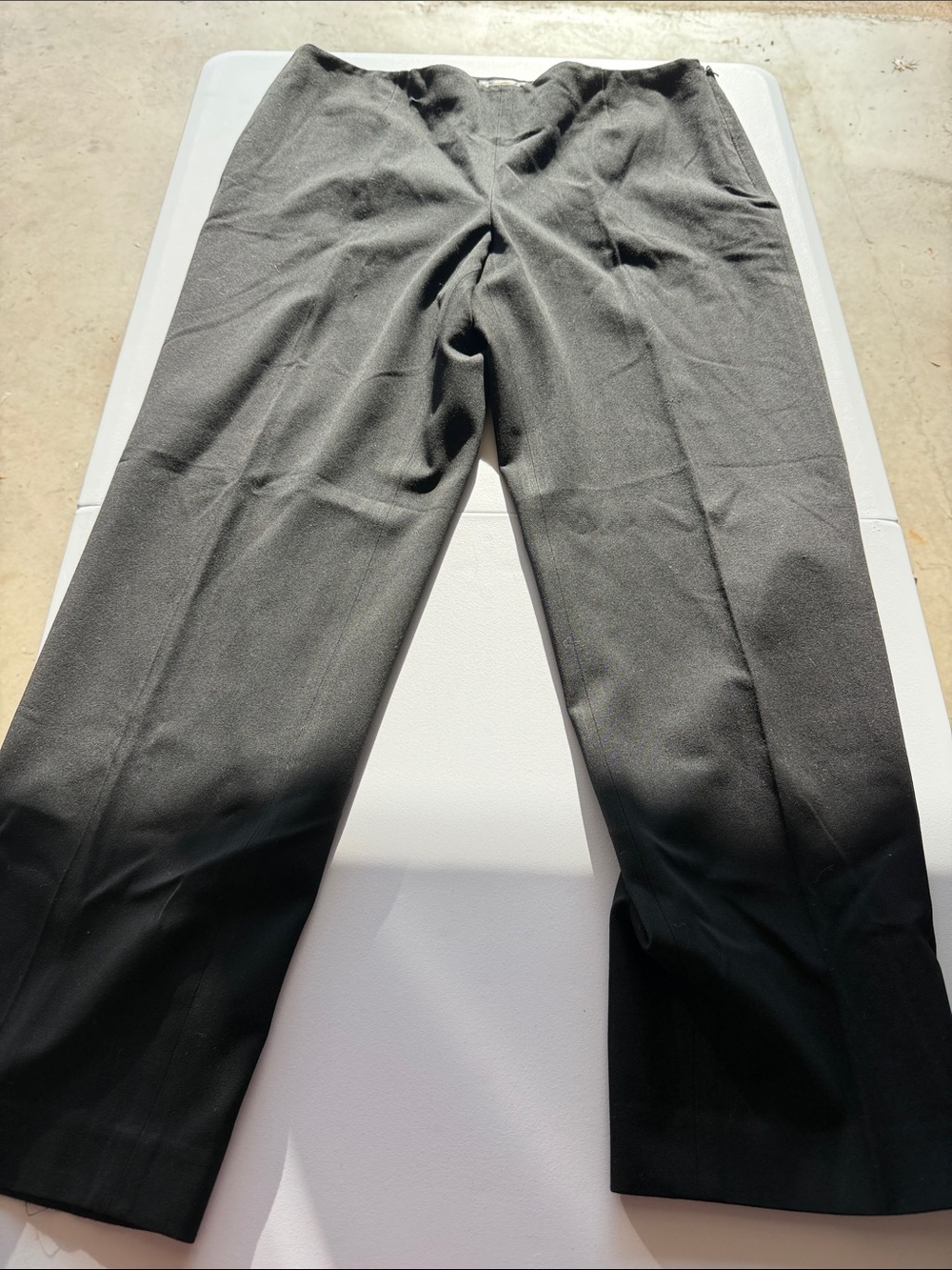 Woman’s Talbots Black Dress Trousers - Classic Straight Leg, Size 14